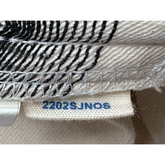 Taylor Stitch Slim Organic Selvedge Jean Men’s 30x34 Natural Button Fly Rivets - Picture 11 of 16